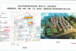 新合庄及周边围合地块改造（棠悦小区）三期工程项目批前公示